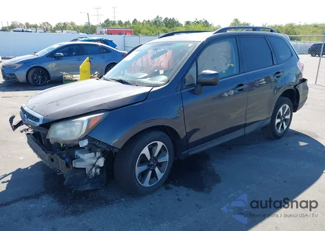 2018 Subaru Forester 2.5I Premium z USA, uszkodzony, nr VIN JF2SJAGCXJH559376